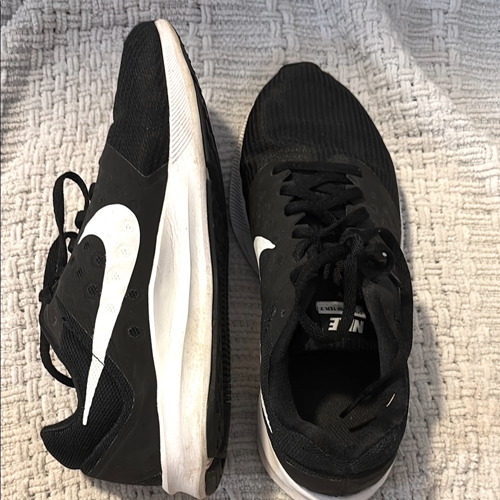 Nike Black and White Athletic Shoes